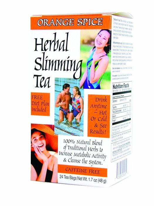 21st Century Slimming Tea, Honey Lemon, 24 Tea Bags, 1.6 Ounce N4