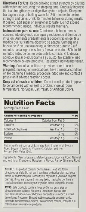 21st Century Slimming Tea, Honey Lemon, 24 Tea Bags, 1.6 Ounce N8