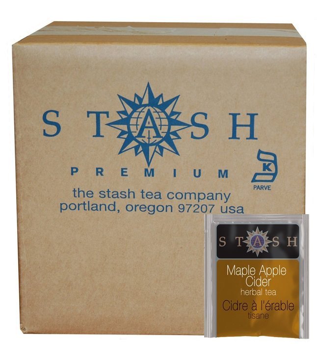 Stash Tea Teabags, Maple Apple Cider, 100 Count