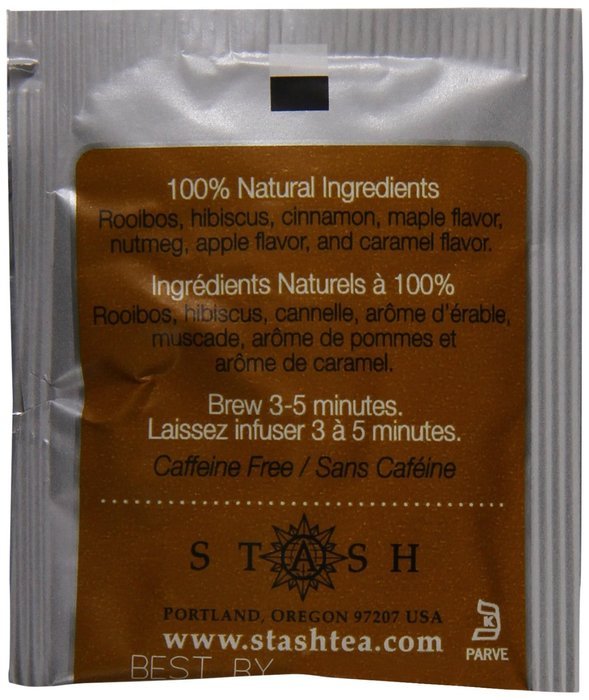 Stash Tea Teabags, Maple Apple Cider, 100 Count N3