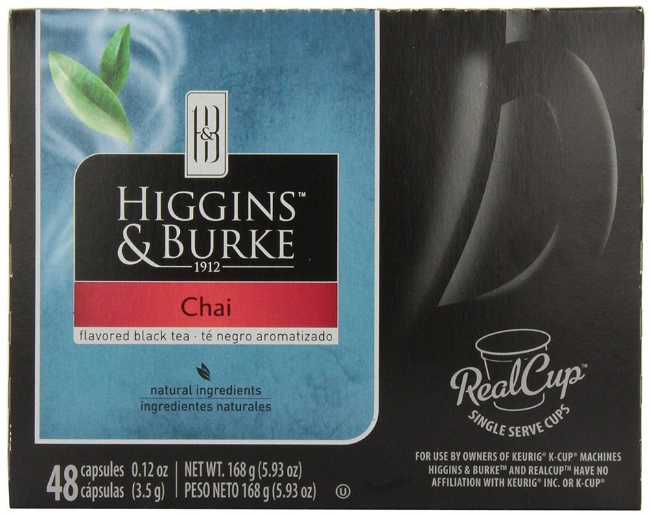 Higgins & Burke Tea Capsules Variety Pack compatible with Keurig K-Cup Brewers, 36 Count N30