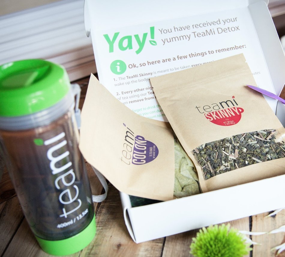 Natural Detox Tea to Teatox- Skinny Tea by Teami Blends that aids in Weight Loss Tea and Cleanse - Suppress cravings... N3