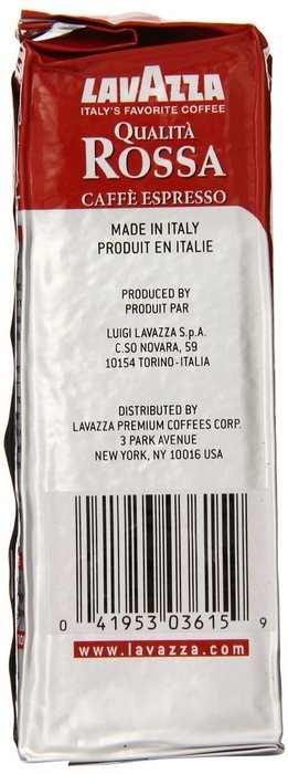 Lavazza Qualita Rossa - Caffe Ground Espresso, 8.8-Ounce Bag (Pack of 12) N3