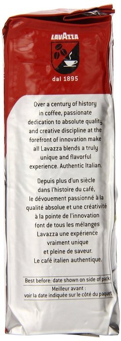 Lavazza Qualita Rossa - Caffe Ground Espresso, 8.8-Ounce Bag (Pack of 12) N4