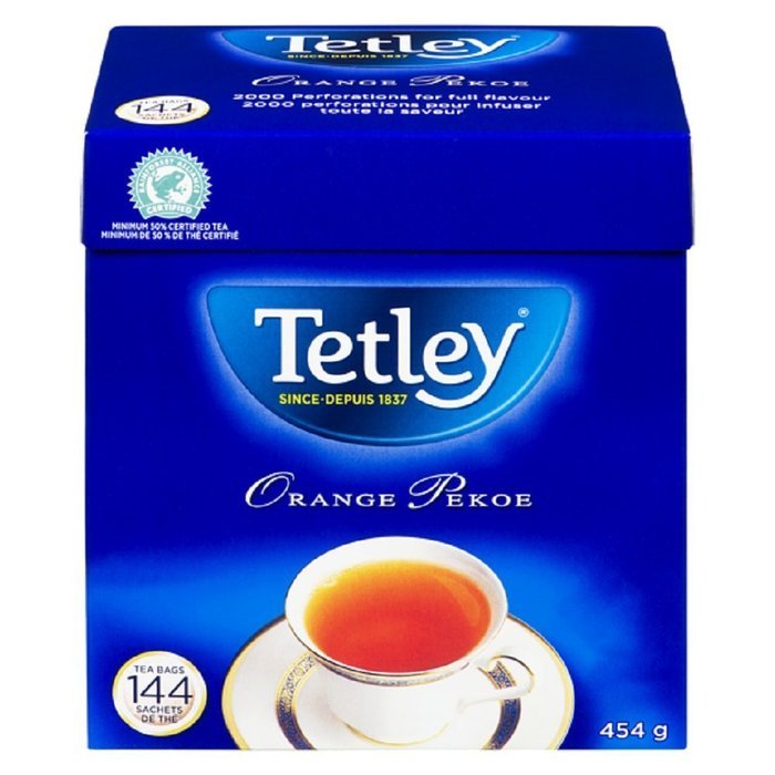 Tetley Tea, Orange Pekoe, 216-Count Tea Bags N5