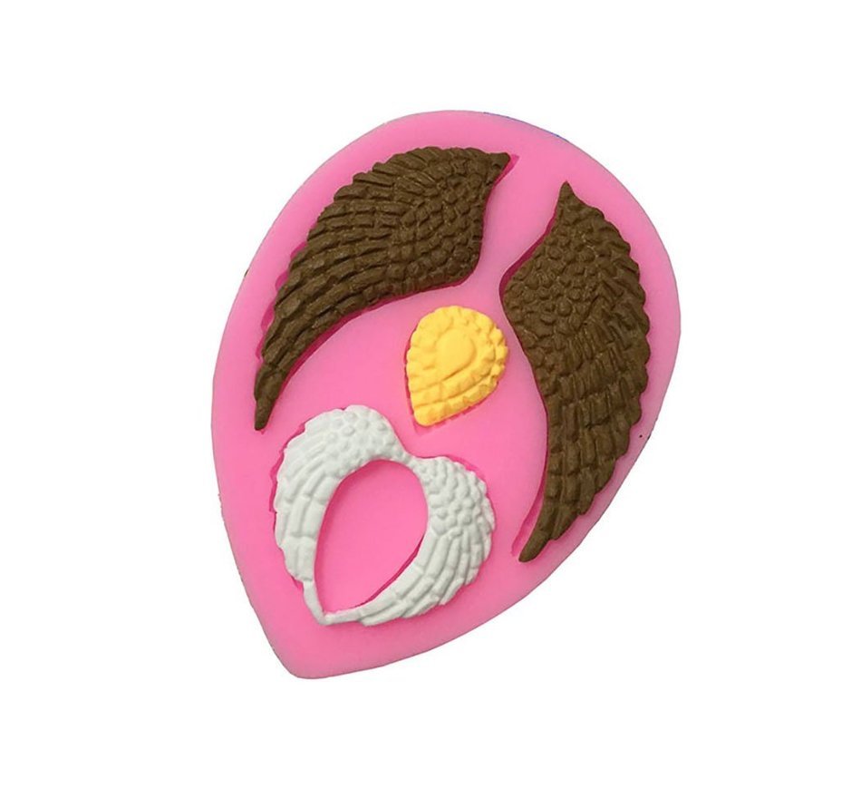 Yihuily Angel Wing Silicone Mold For Sugar Craft, Gumpaste, Cake Decorating, Clay, Baking, Candy Making, Fimo,... N5