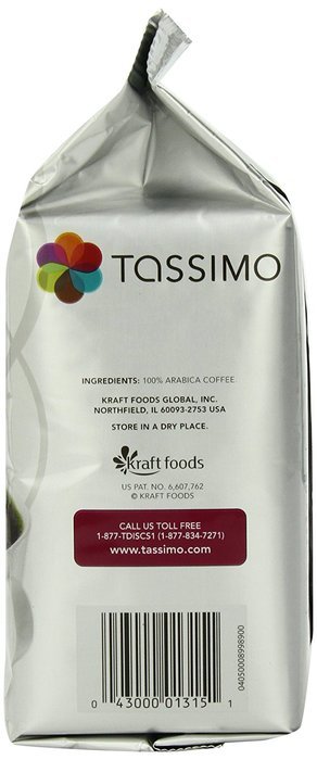 Maxwell House Cafe Collection French Roast Coffee (Dark), 16-Count T-Discs for Tassimo Coffeemakers (Pack of 2) N2
