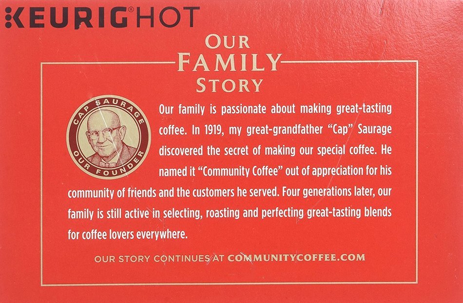 Community Coffee K-Cup Pods, Dark Roast, 12 Count (Pack of 3) N13