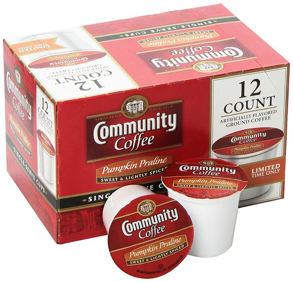 Community Coffee K-Cup Pods, Dark Roast, 12 Count (Pack of 3) N19