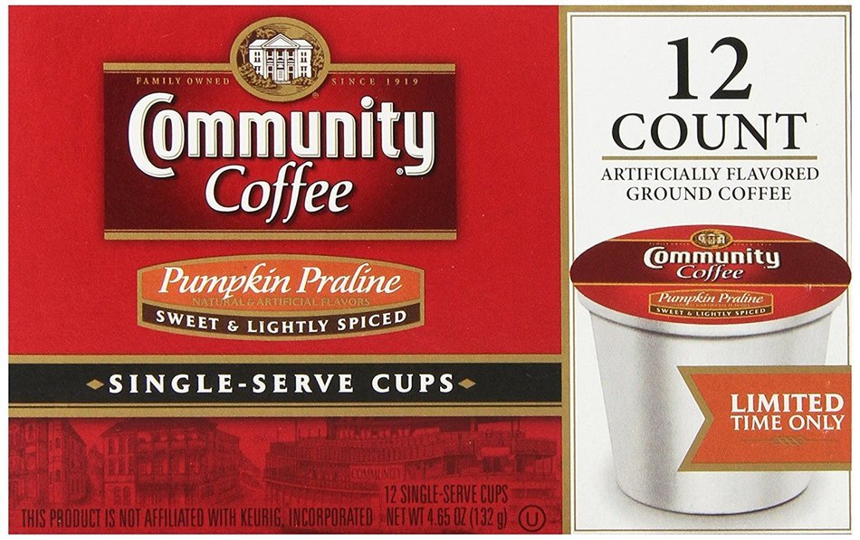 Community Coffee K-Cup Pods, Dark Roast, 12 Count (Pack of 3) N20