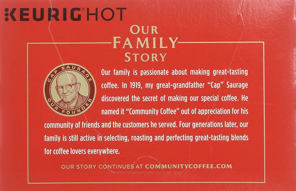 Community Coffee K-Cup Pods, Dark Roast, 12 Count (Pack of 3) N45