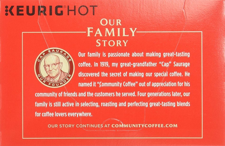 Community Coffee K-Cup Pods, Dark Roast, 12 Count (Pack of 3) N68