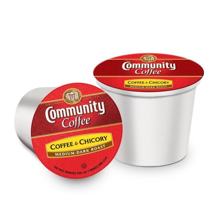 Community Coffee K-Cup Pods, Dark Roast, 12 Count (Pack of 3) N106