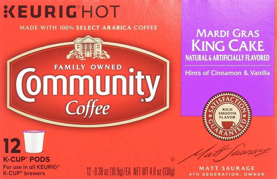 Community Coffee K-Cup Pods, Dark Roast, 12 Count (Pack of 3) N120