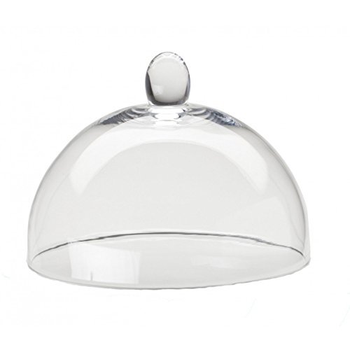 Rosanna Small Glass Dome - Arched 7.6" X 3.75"
