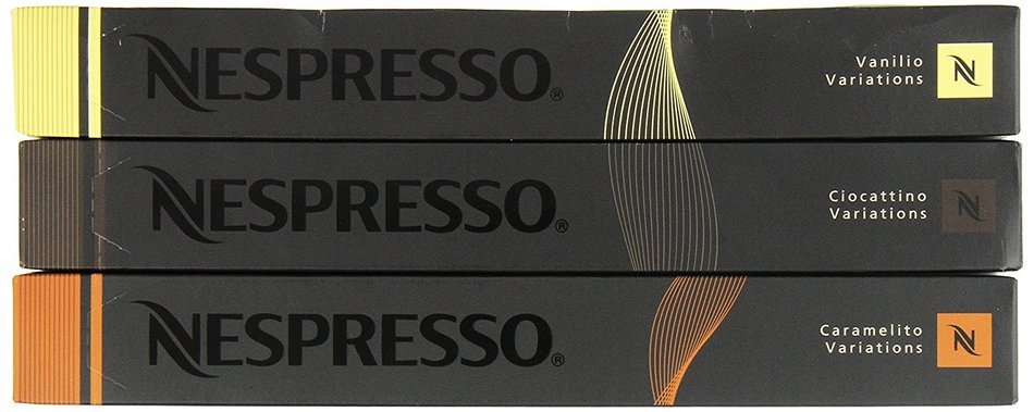 Nespresso OriginalLine ~LIMITED EDITION~ Caramelito Ciocattino Vanilio (30) Capsules Pods Coffee