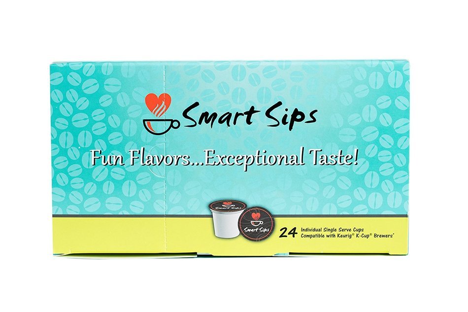 Smart Sips, Chocolate Obsession Variety Sampler Pack, 24 Count for Keurig K-cup Brewers - Chocolate Cherry Cordial... N2