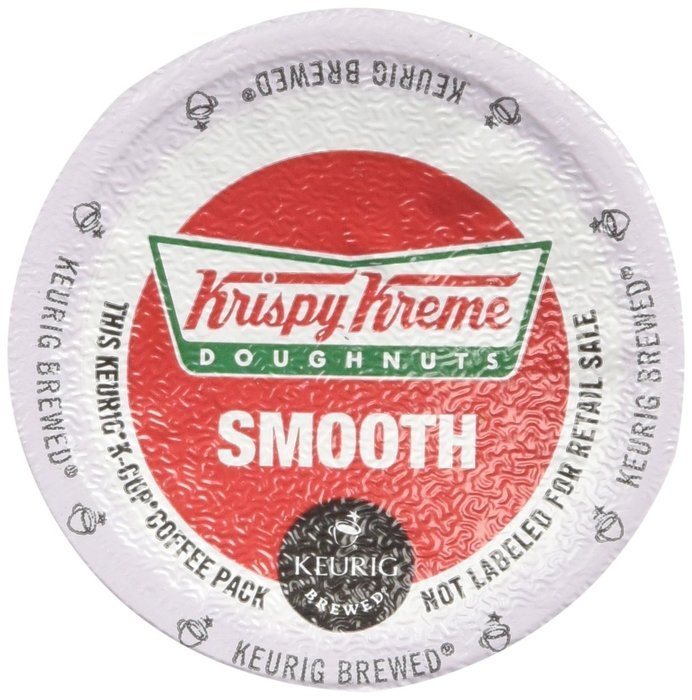 Krispy Kreme Doughnuts Smooth Keurig 2.0 K-Cup Pack, 24 Count