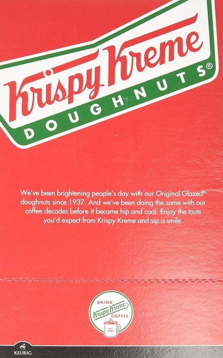 Krispy Kreme Doughnuts Smooth Keurig 2.0 K-Cup Pack, 24 Count N7