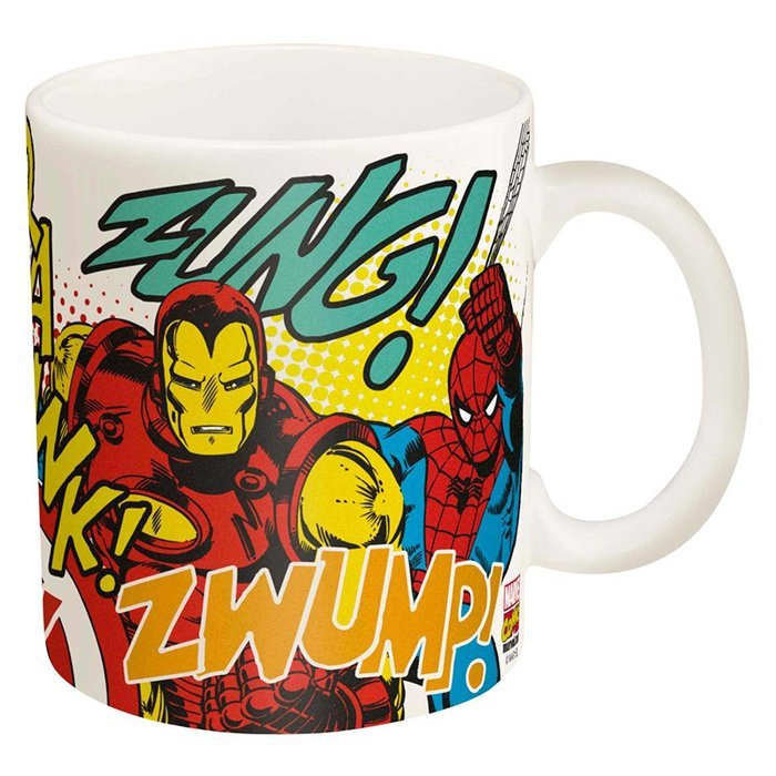Zak Designs Marvel Super Hero Coffee Cup, 11 oz
