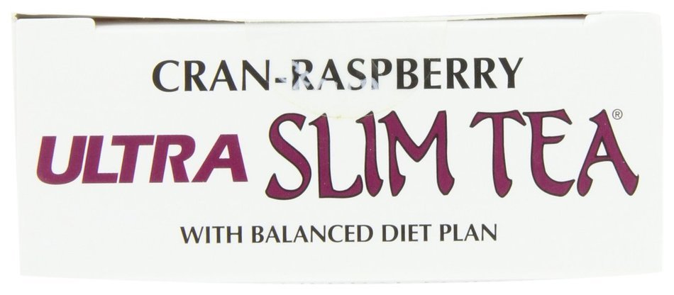 Ultra Slim Tea, Cran-Raspberry, Tea Bags, 24 Count Box N6