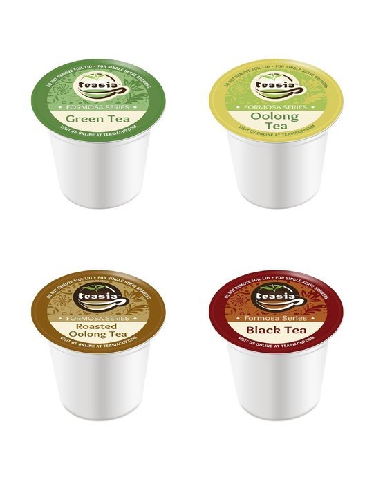 Teasia All Natural Oolong Tea, 36-count 2.0 COMPATIBLE K-Cup Hot Tea Iced Tea Capsules Tea Pods for Keurig Brewers N2