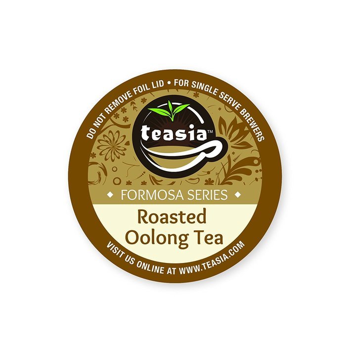 Teasia All Natural Oolong Tea, 36-count 2.0 COMPATIBLE K-Cup Hot Tea Iced Tea Capsules Tea Pods for Keurig Brewers N4
