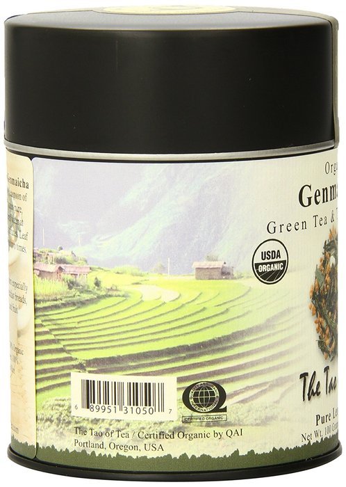The Tao of Tea, Genmaicha Green Tea And Toasted Rice, Loose Leaf, 3.5 Ounce Tin N5