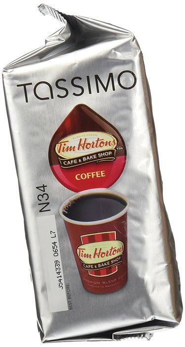 Tassimo Tim Hortons Coffee T Discs Bag,4.33 Ounce N3