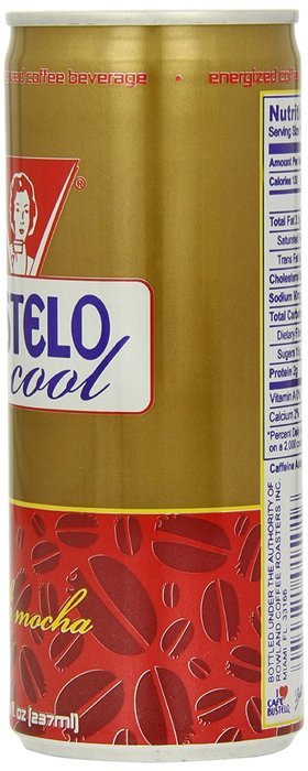Bustelo Cool Cafe Con Leche Coffee Beverage, 8 Ounce (Pack of 12) N9