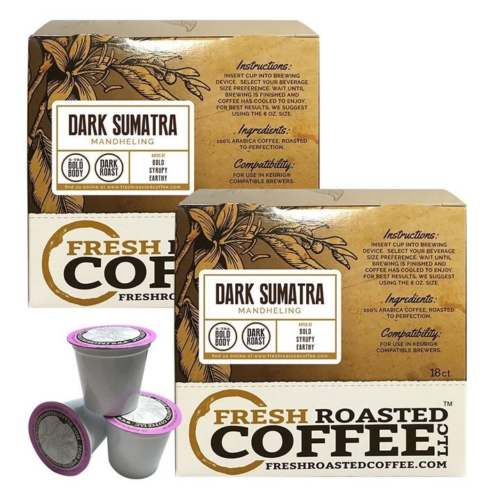 Dark Roast Variety Pack Single-Serve Cups, 72 ct. of Single Serve Capsules for Keurig K-Cup Brewers, Fresh Roasted... N16