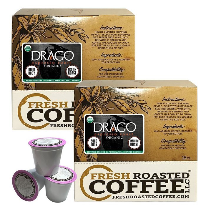 Dark Roast Variety Pack Single-Serve Cups, 72 ct. of Single Serve Capsules for Keurig K-Cup Brewers, Fresh Roasted... N19
