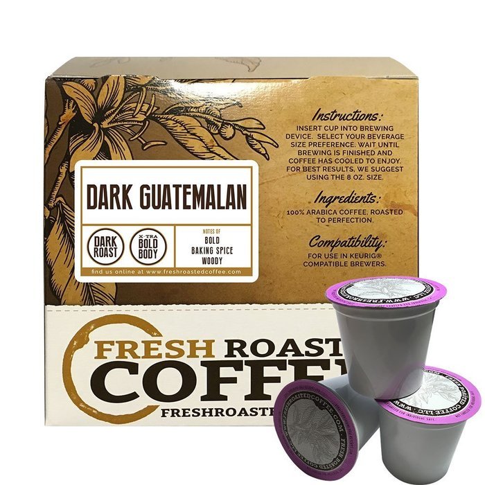 Dark Roast Variety Pack Single-Serve Cups, 72 ct. of Single Serve Capsules for Keurig K-Cup Brewers, Fresh Roasted... N30