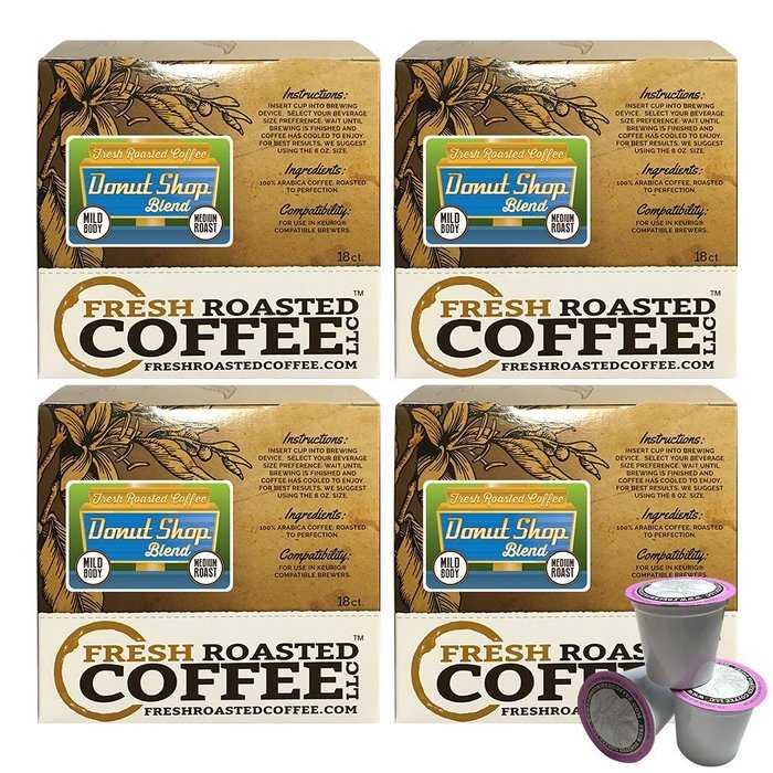 Dark Roast Variety Pack Single-Serve Cups, 72 ct. of Single Serve Capsules for Keurig K-Cup Brewers, Fresh Roasted... N55