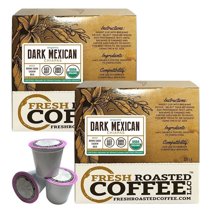 Dark Roast Variety Pack Single-Serve Cups, 72 ct. of Single Serve Capsules for Keurig K-Cup Brewers, Fresh Roasted... N62