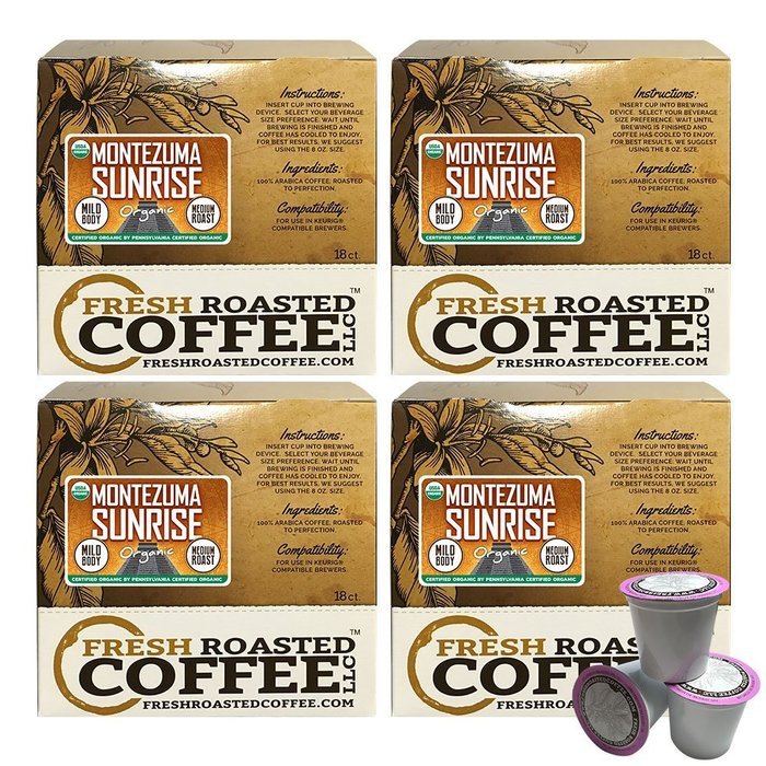 Dark Roast Variety Pack Single-Serve Cups, 72 ct. of Single Serve Capsules for Keurig K-Cup Brewers, Fresh Roasted... N68