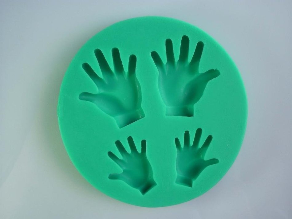 "Palm Hand Shape Chocolate Candy 3d Silicone Mold Cartoon /Cake Tools Soap Mold Sugarcraft Cake Decoration "