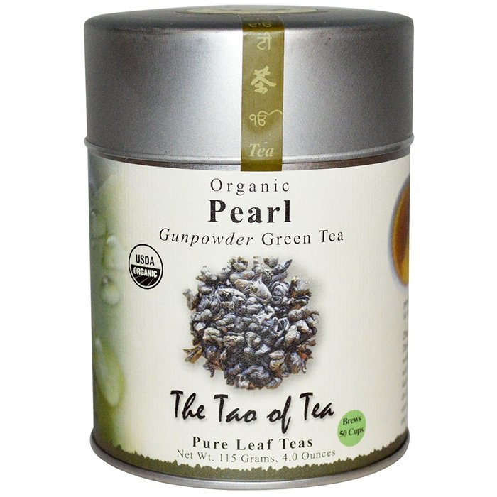 The Tao of Tea, Pearl Green Tea, Loose Leaf, 4.0 Ounce Tin N4