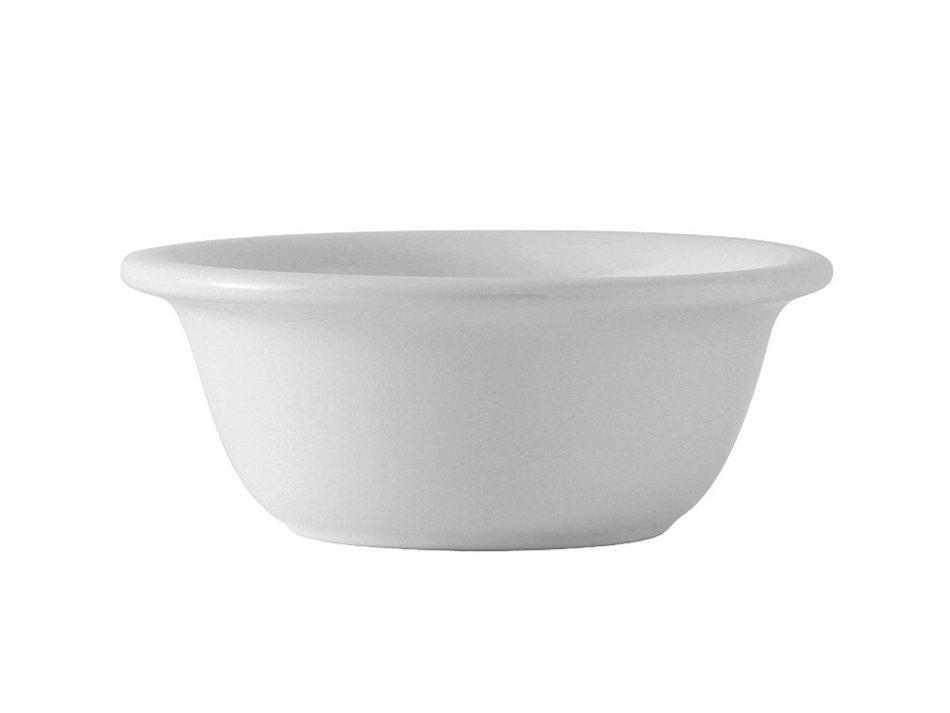 Tuxton BWB-0809 Vitrified China Pot Pie, 8 oz, White (Pack of 12)