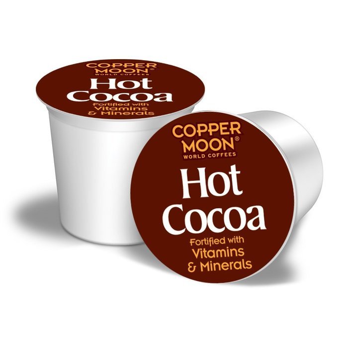 Copper Moon Hot Cocoa, Single Cups, 12 Count for Keurig K-cup Brewers N3