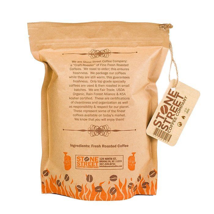 INDONESIAN SUMATRA MANDHELING | Dark Roast | 1 LB Whole Bean Coffee | Small Batch Roasted in Brooklyn | Naturally... N2