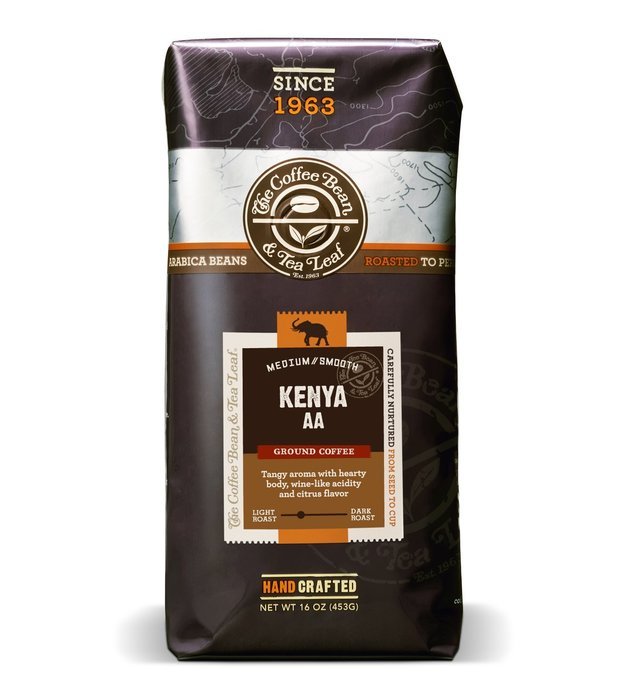 The Coffee Bean & Tea Leaf Ground Coffee, Kenya AA, 1 Pound