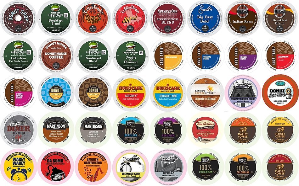 40-count K-cup for Keurig Brewers All REGULAR Coffee Variety Pack Featuring Tim Horton&rsquo;s, Green Mountain, Coffee...