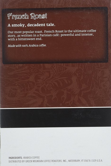 Tully's Keurig French Roast Extra Bold Coffee for K-Cup Brewing Systems, Pack of 24 N5