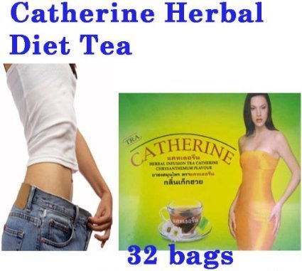 32 bags CHRYSANTHEMUM CATHERINE INFUSION SLIMMING HERBAL TEA WEIGHT LOSS DETOX.