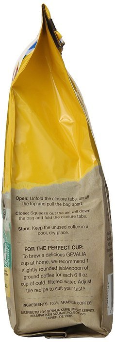 Gevalia Costa Rica Medium Roast Ground Coffee, 12 Ounce