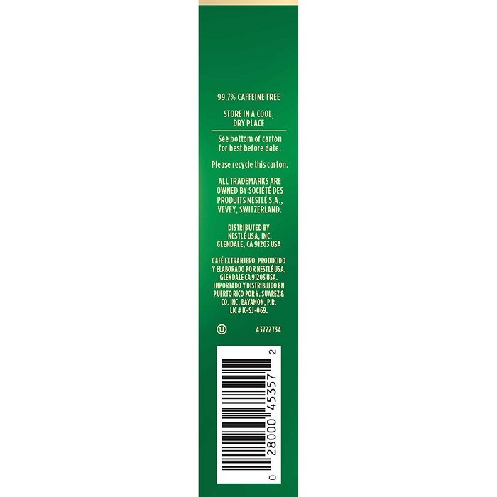 Nescafe Taster's Choice Instant Coffee, French Roast (Pack of 12) N8