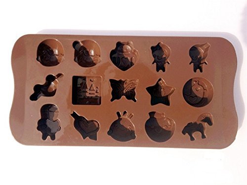 New Hot, Cute Animal+loving Heart+i Love YOU Series Silicone Baking Molds Fondant Gum Paste Mold Cake Decoration... N3