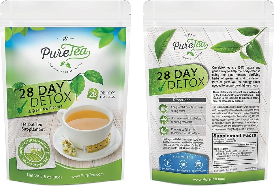 Detox Tea - Weight Loss Tea, Skinny Tea, Diet Tea, Body Cleanse ...