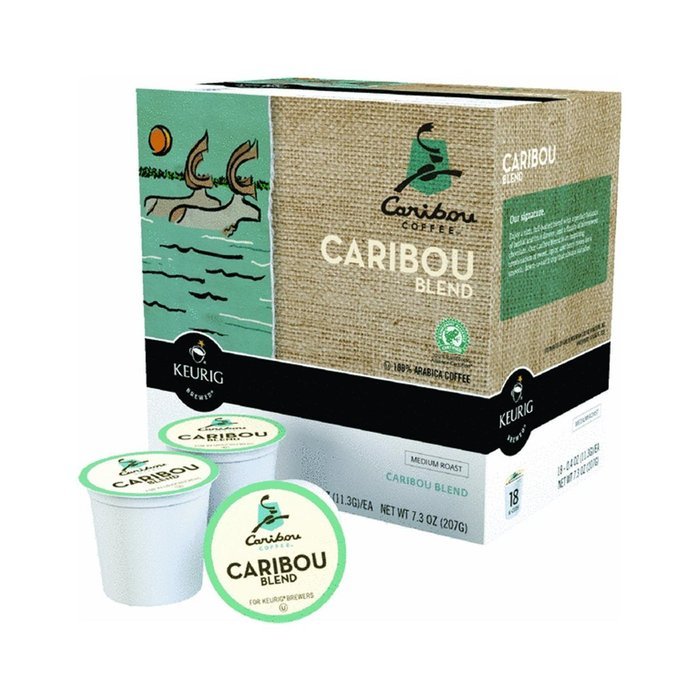 Keurig K-Cup Coffees, Flavor: Caribou Blend (18 Count)